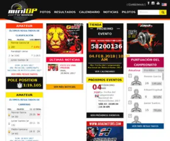 Minigpperformance.com(MiniGP) Screenshot