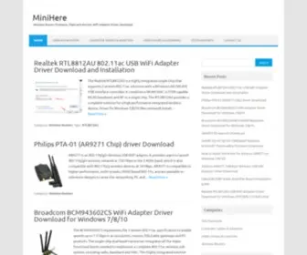 Minihere.com(Wireless Router Firmware) Screenshot