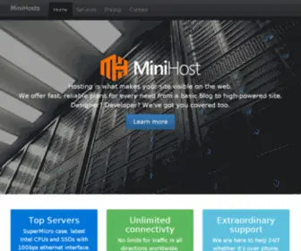 Minihosts.org(Minihosts) Screenshot