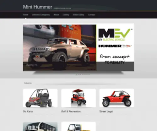 Minihummer.com.mx(Mini Hummer) Screenshot