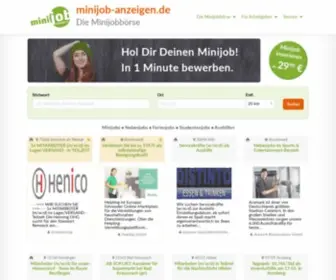 Minijob-Anzeigen.de(Minijobs) Screenshot