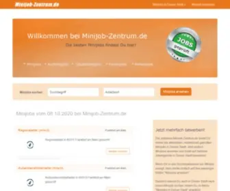 Minijob-Zentrum.de(Jobbörse) Screenshot