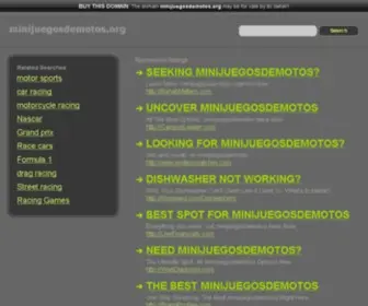 Minijuegosdemotos.org(Juegos de Motos) Screenshot