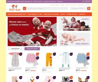 Minikidi.ro(Haine si articole bebelusi si copii Mini Kidi disponibile online) Screenshot