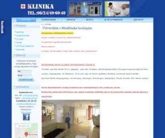 Miniklinika.hu(Mini Klinika) Screenshot