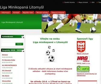 Minikopana-Litomysl.cz(Minikopaná) Screenshot