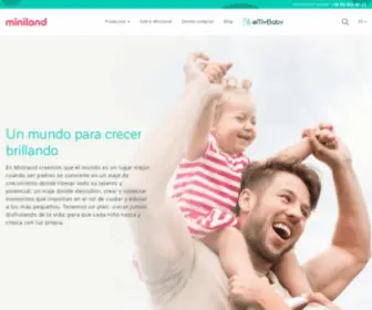 Minilandbaby.com(Teachers, Parents and Children Grow Together) Screenshot