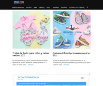 Minilook.com.ar(Moda Infantil verano 2022) Screenshot