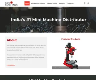 Minimachines.in(MINI MACHINES) Screenshot