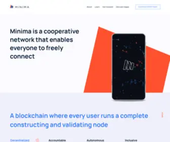 Minima.global(The only decentralised Layer 1 blockchain) Screenshot