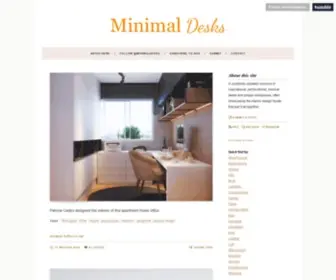 Minimaldesks.com(Minimal Desks) Screenshot