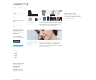 Minimalistyle.com(Minimal) Screenshot