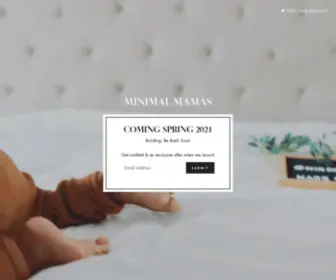 Minimalmamas.com(Minimal Mamas) Screenshot