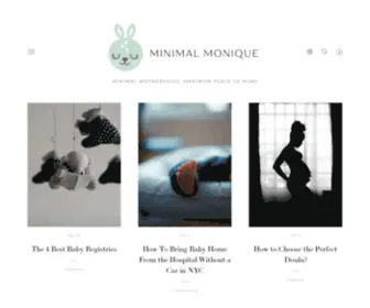 Minimalmonique.com(Minimal Monique) Screenshot