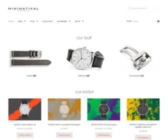 Minimatikal.com(Minimatikal nomos shop) Screenshot