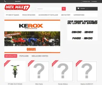 Minimax17.com(Dirt bikes) Screenshot