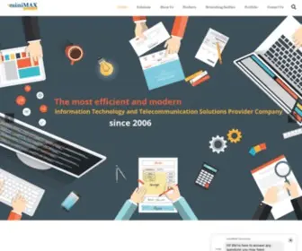 Minimaxsolution.com(MiniMAX Solution) Screenshot