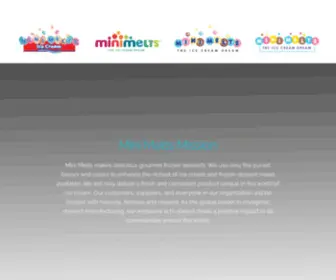 Minimelts.com(Ice cream) Screenshot