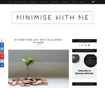 Minimisewithme.com(Work With Us) Screenshot