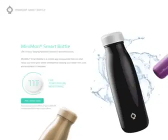 Minimonsmartbottle.com(MiniMon®) Screenshot