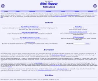 Minimopar.net(MiniMopar Resources) Screenshot
