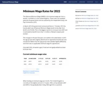 Minimum-Wage.co.uk(Minimum Wage) Screenshot