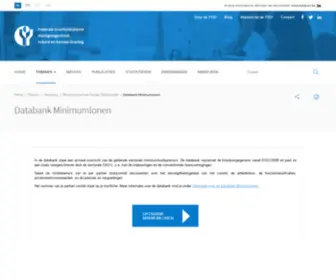 Minimumlonen.be(Per) Screenshot