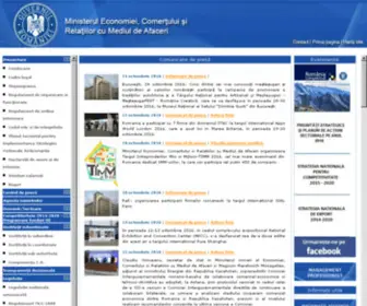 Minind.ro(Ministerul Economiei) Screenshot