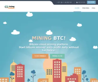 Mining-Poolhub.com(Mining Poolhub) Screenshot