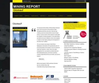 Mining-Reporter.com(Glückauf) Screenshot