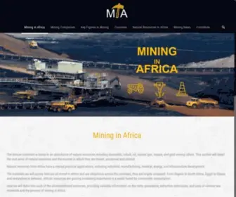 Miningafrica.net(Mining Africa) Screenshot