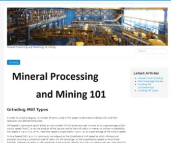 Miningandmetallurgy.com(Mining and Metallurgical Engineering) Screenshot