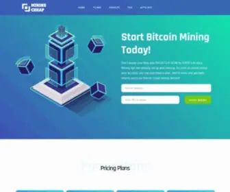 Miningcheap.io(Miningcheap) Screenshot