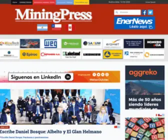 Miningclub.com.ar(Mining Press) Screenshot