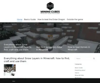 Miningcubes.com(Mining Cubes) Screenshot