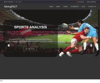 Miningfact.com(Dynamic ECommerce Website with Mobile App and Data Analytics) Screenshot