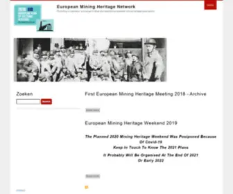 Miningheritage.org(European Mining Heritage Network) Screenshot