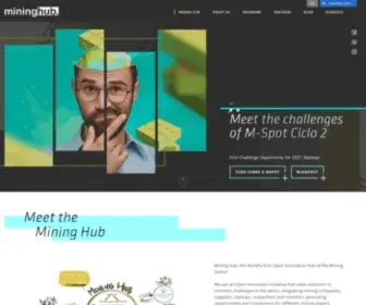 Mininghub.com.br(Mining Hub) Screenshot