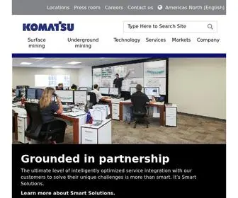 Mining.komatsu(Komatsu Mining Corp) Screenshot