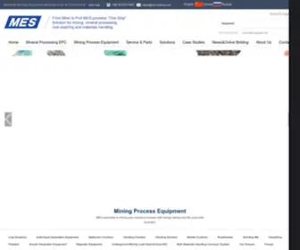 Miningmes.com(Selected Mining Suppliers) Screenshot