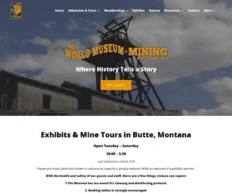 Miningmuseum.org(World Museum of Mining) Screenshot