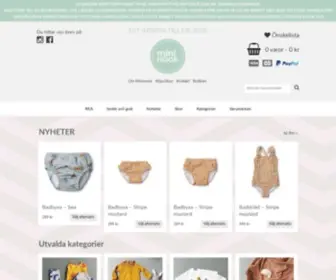 Mininook.se(Ett krypin till de små) Screenshot