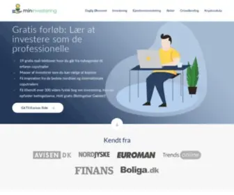 Mininvestering.dk(Min Investering) Screenshot