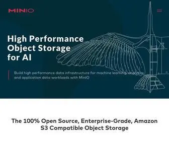 Min.io(MinIO's High Performance Object Storage) Screenshot