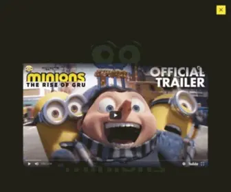 Minionsmovie.com(Official movie site for Minions) Screenshot