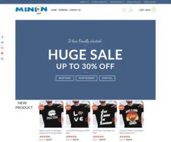 Miniontees.com(Loving t) Screenshot