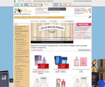 Miniperfume.es(Miniperfume de colección Catálogo online) Screenshot