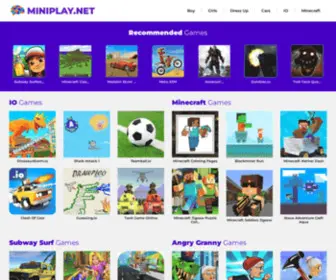 Miniplay.net(✅ Play the best FREE GAMES) Screenshot