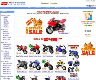 Minipocketrockets.com(Pocket Bikes) Screenshot