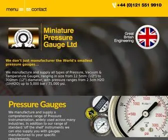 Minipressuregauge.co.uk(Minipressuregauge) Screenshot